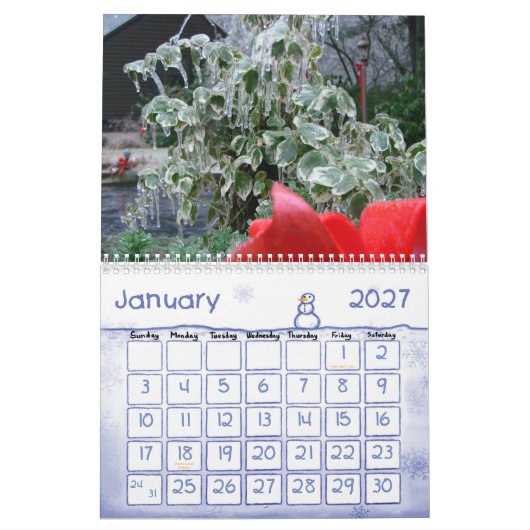 Natur-Fotos Kalender (Jan 2027)
