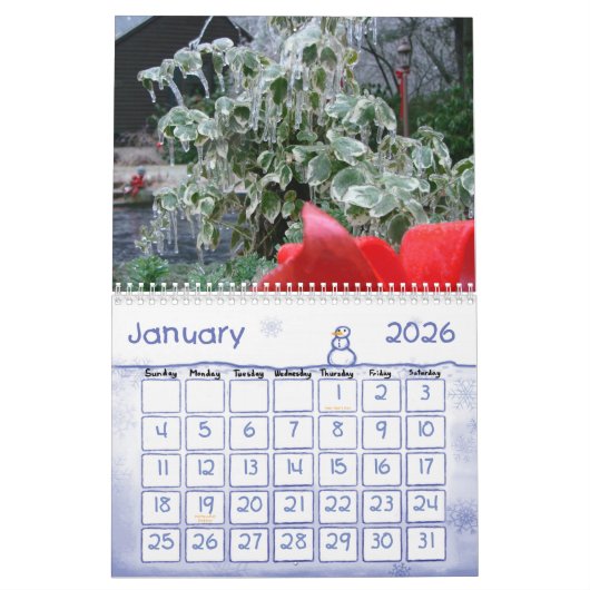 Natur-Fotos Kalender (Jan 2026)