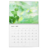 Natur Frischer grüner Kalender (Mär 2027)