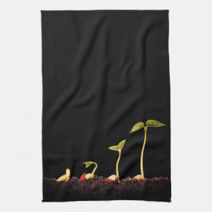 Natur, Frühling, Pflanze, Garten, Schwarzes, Grü Geschirrtuch