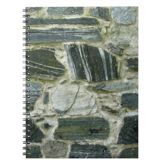Natur-Geologie-alte Steinwand Notizblock (Vorderseite)