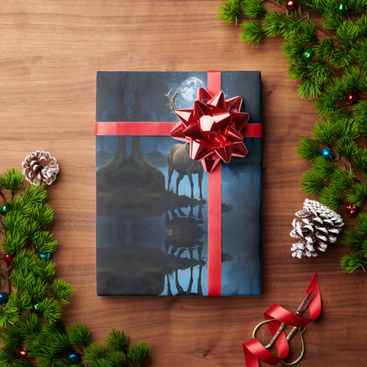 Natur Geschenkpapier (Feiertagsgeschenk)