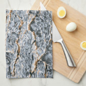 Natur Geschirrtuch (Viertel Falte)