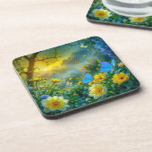 Natur Getränkeuntersetzer (Linke Seite)