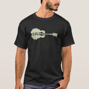 Natur-Gitarrenmusikliebhaber Gitarrist T-Shirt
