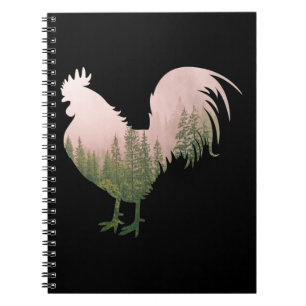 NATUR HAHN HUHN WALDSTIL NOTIZBLOCK