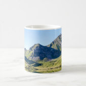 Natur Herbstgebirge Bäume Wasser Szene Kaffeetasse (Mittel)