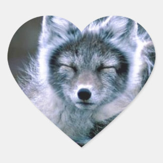 Natur Herz-Aufkleber