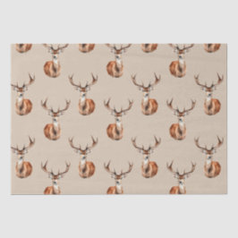 Natur Hirsche Wildtiere Seidenpapier