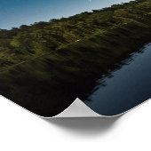 Natur im Freien Landschaft Friedliche Entspannung Poster (Ecke)