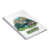 Natur im Freien Notizblock (Rechte Seite)