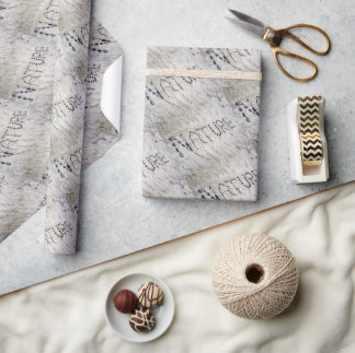 Natur im Sand-Geschenkbox Geschenkpapier