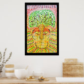 Natur im Sinn Poster (Küche)