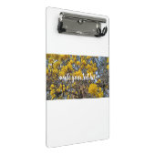 Natur in Blüte Mini Klemmbrett (Schrägansicht)