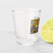 Natur in Blüte Schnapsglas (Links)