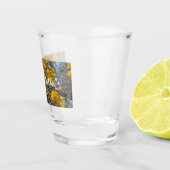 Natur in Blüte Schnapsglas (Rechts)