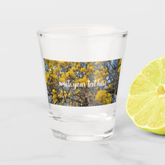 Natur in Blüte Schnapsglas