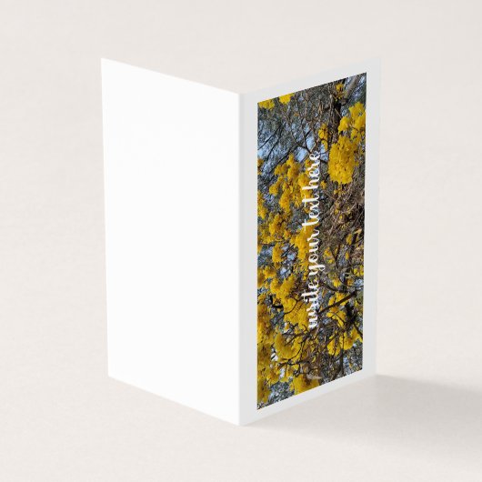 Natur in Blüte Visitenkarten (Vorderseite)