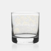 Natur in Blüte Whiskyglas (Vorderseite)