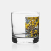 Natur in Blüte Whiskyglas (Links)