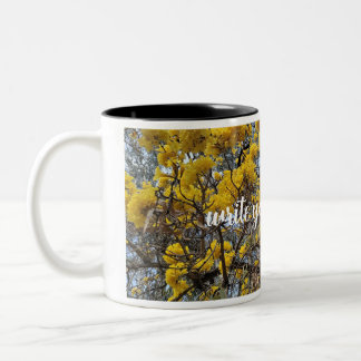 Natur in Blüte Zweifarbige Tasse