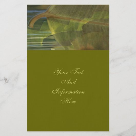 Natur in der Balance-Stationery Briefpapier (Vorderseite)