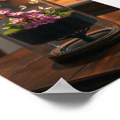 Natur in einen Jar Poster (Ecke)