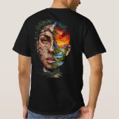 "Natur in ihr" T-Shirt (Rückseite)