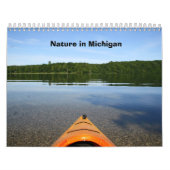 Natur in Michigan-Kalender Kalender (Titelbild)