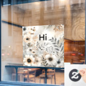 Natur individuell anpassbar fensteraufkleber (Café-Fenster)