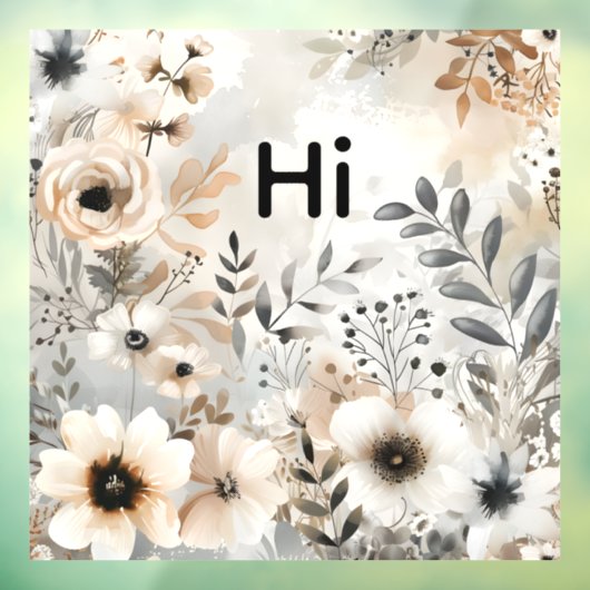 Natur individuell anpassbar fensteraufkleber (Blatt 3)