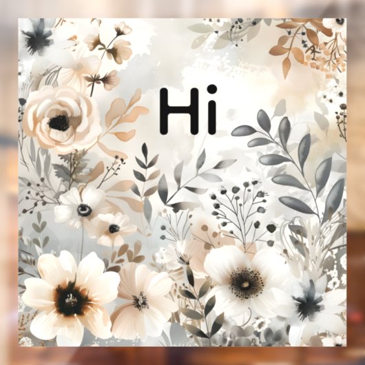 Natur individuell anpassbar fensteraufkleber (Blatt 2)