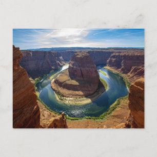 Natur-Inspirationen Horseshoe Bend, Arizona Postkarte