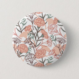 Natur Inspiriert Blütenmuster: Muster der Blume Ca Button