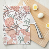 Natur Inspiriert Blütenmuster: Muster der Blume Ca Geschirrtuch (Viertel Falte)