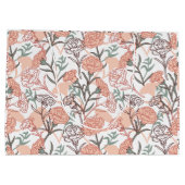 Natur Inspiriert Blütenmuster: Muster der Blume Ca Große Geschenktüte (Rückseite)