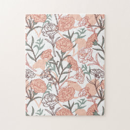 Natur Inspiriert Blütenmuster: Muster der Blume Ca Puzzle