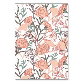 Natur Inspiriert Blütenmuster: Muster der Blume Ca Tischnummer