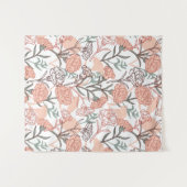 Natur Inspiriert Blütenmuster: Muster der Blume Ca Wandteppich (Vorderseite (Horizontal))