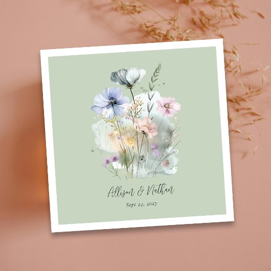 Natur Inspiriert Eleganz! Hochzeit Serviette