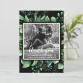 Natur Inspiriert Foto Vielen Dank Botanische Blätt (Stehend Vorderseite)