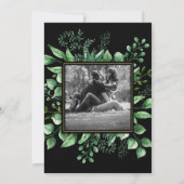 Natur Inspiriert Foto Vielen Dank Botanische Blätt (Rückseite)