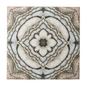 Natur Inspiriert Geometrische Abstrakte Keramik Fliese (Vorderseite)