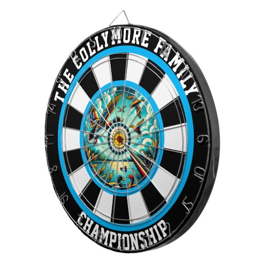 Natur Inspiriert Jagdkunst Dartscheibe (Vorderseite rechts)