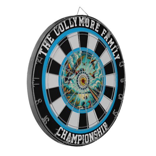 Natur Inspiriert Jagdkunst Dartscheibe (Vorderseite Links)