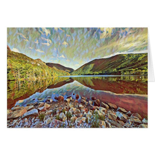 Natur Inspiriert leere Grußkarte (Vorderseite (Horizontal))