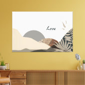 Natur-Inspirierte Abstrakte Erdatmotive Leinwand K (Insitu (Wohnzimmer))