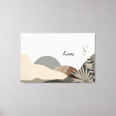 Natur-Inspirierte Abstrakte Erdatmotive Leinwand K (Vorderseite)