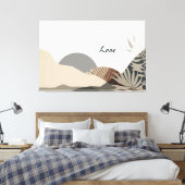 Natur-Inspirierte Abstrakte Erdatmotive Leinwand K (Insitu (Schlafzimmer))