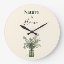 Natur ist Heimat Botanische Blumenuhr